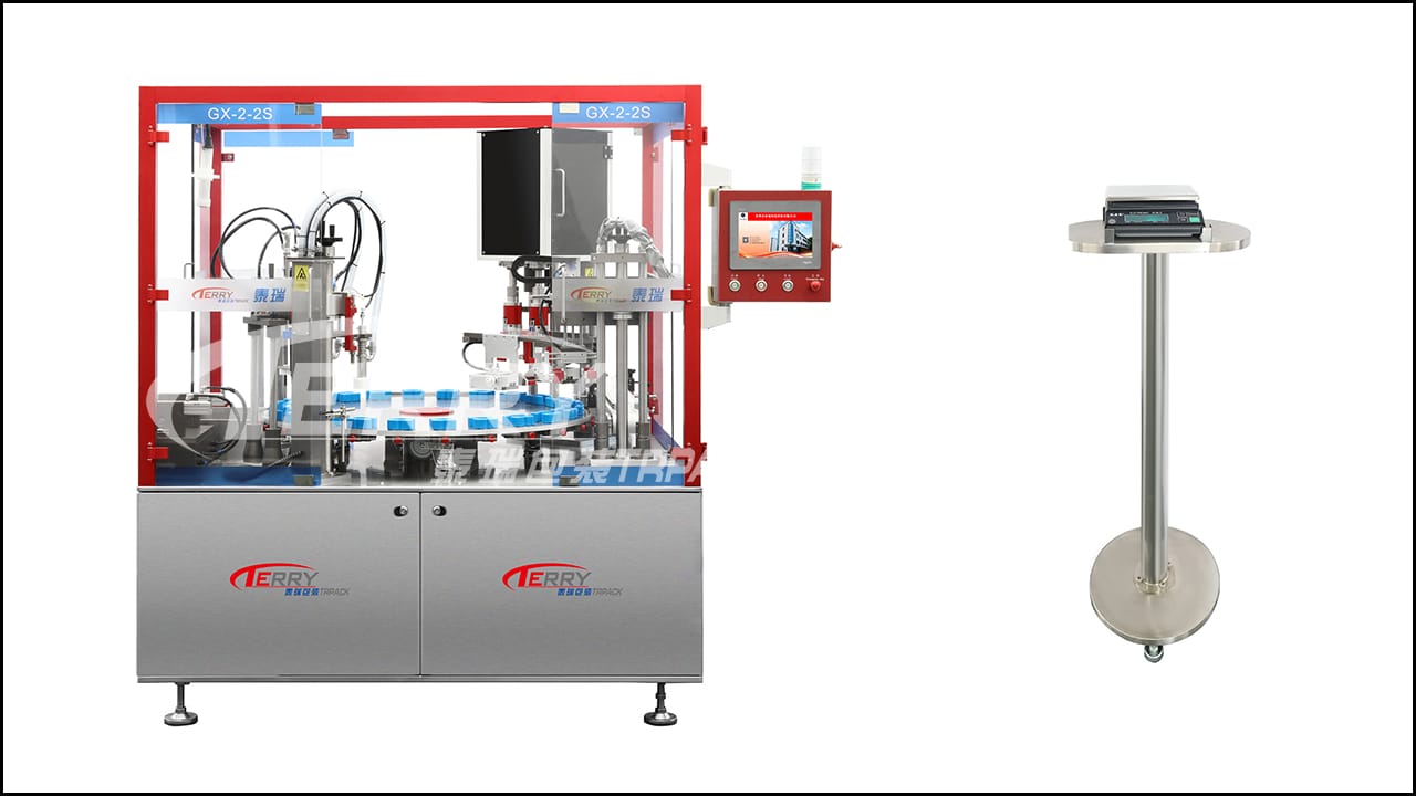Automatic Weighing Feedback System for intergrated rotary filling and capping machine