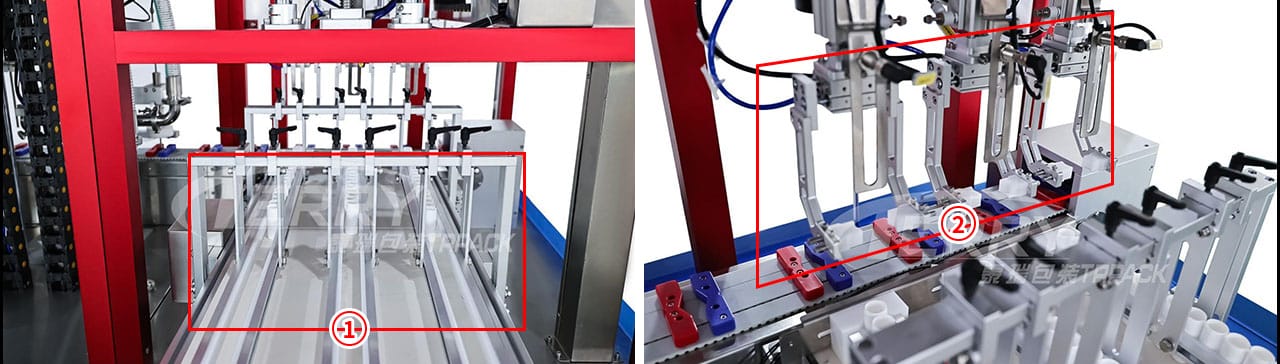 Filling Bottle Into Mold