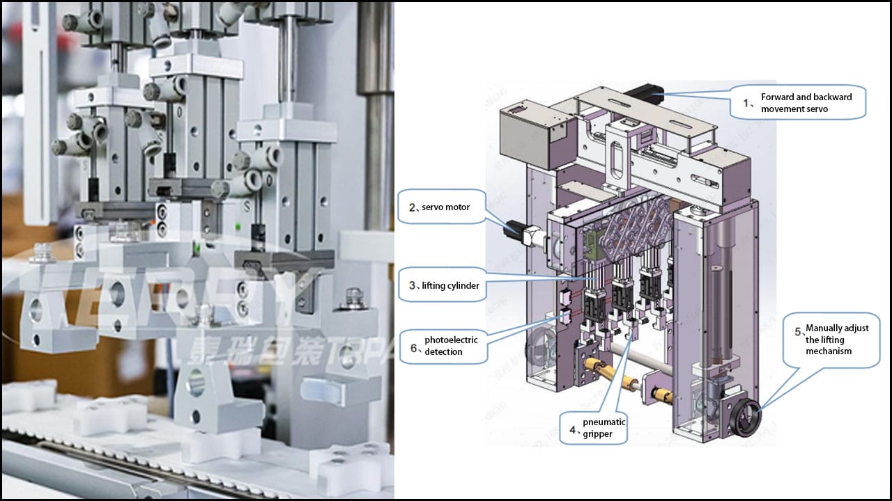 Filling Bottle Into Mold.