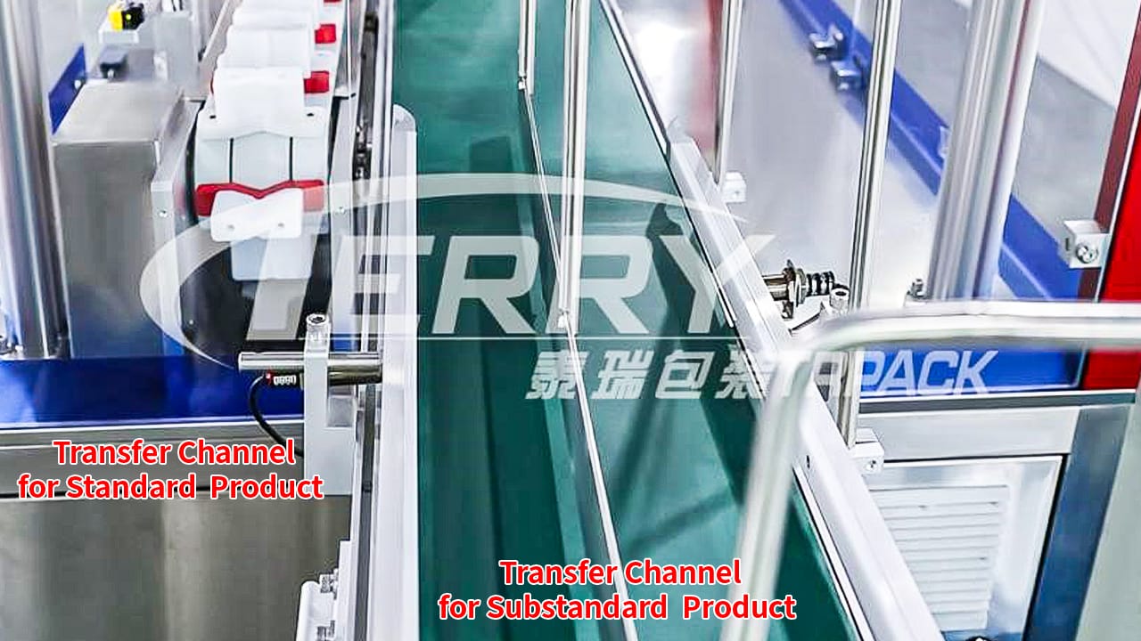 Independent transfer channel for qulified and substandard product