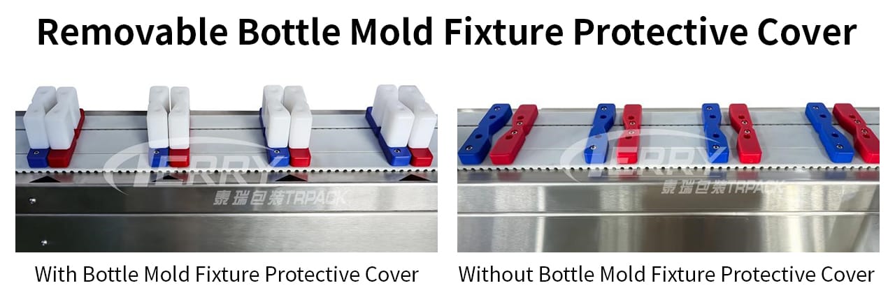 Removable Bottle Mold Fixture Protective Cover