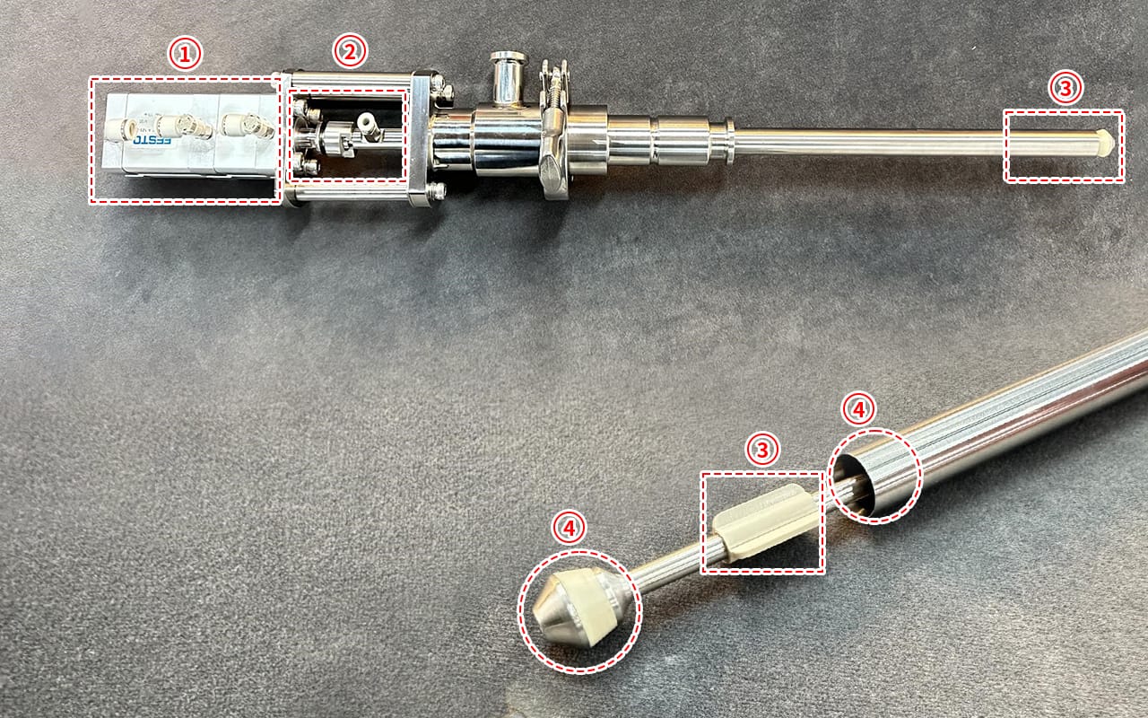 TRPACK patented technology custom-made food-grade valves