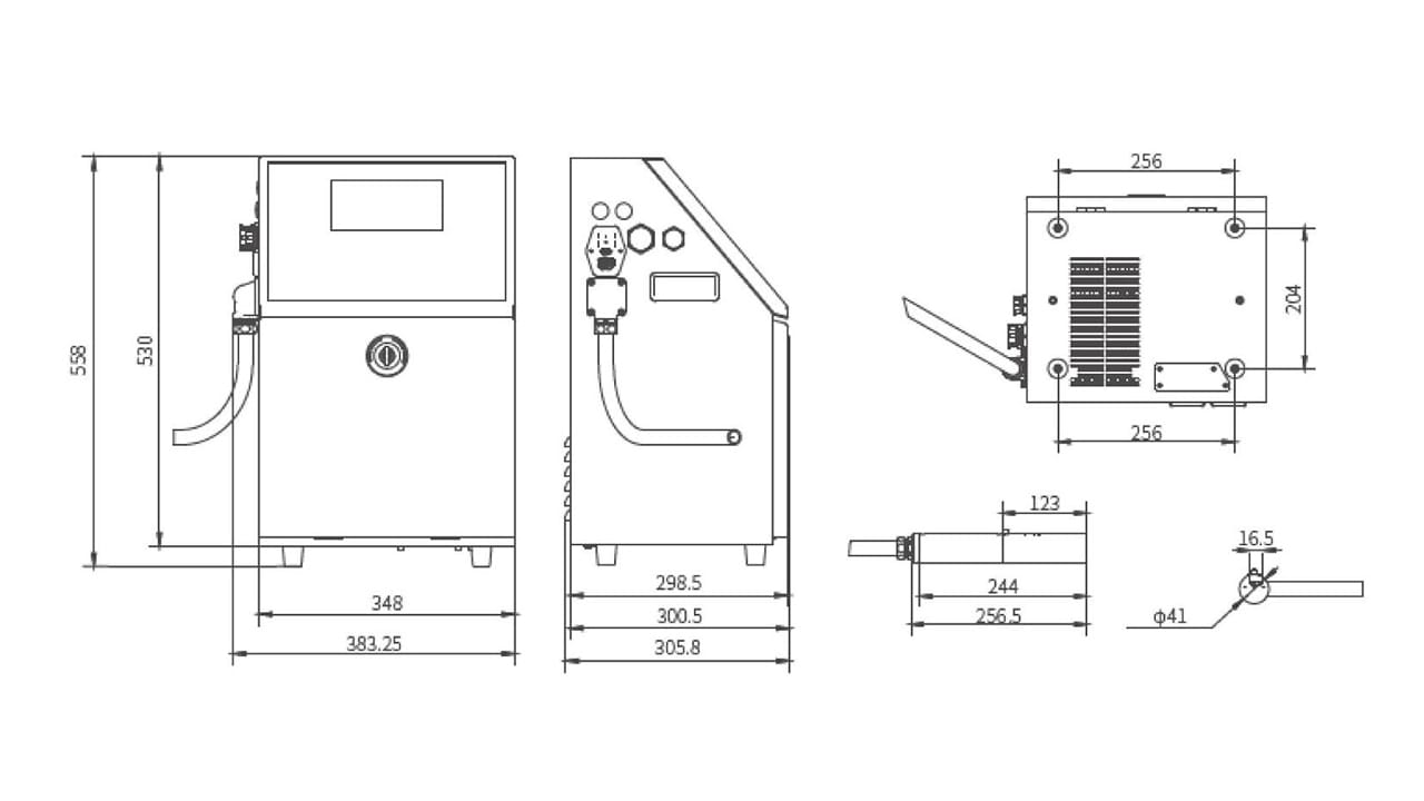 Technical Specifications for Small Character Inkjet Printers