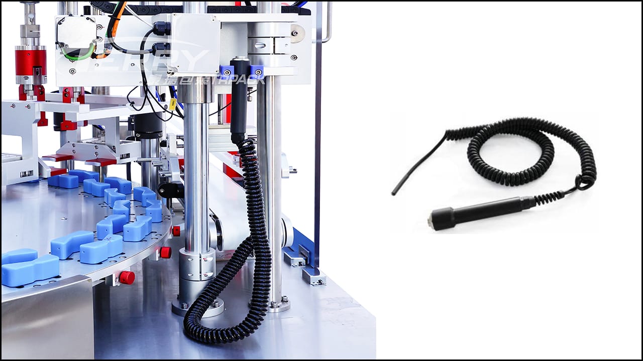 jog function for intergrated rotary filling and capping machine