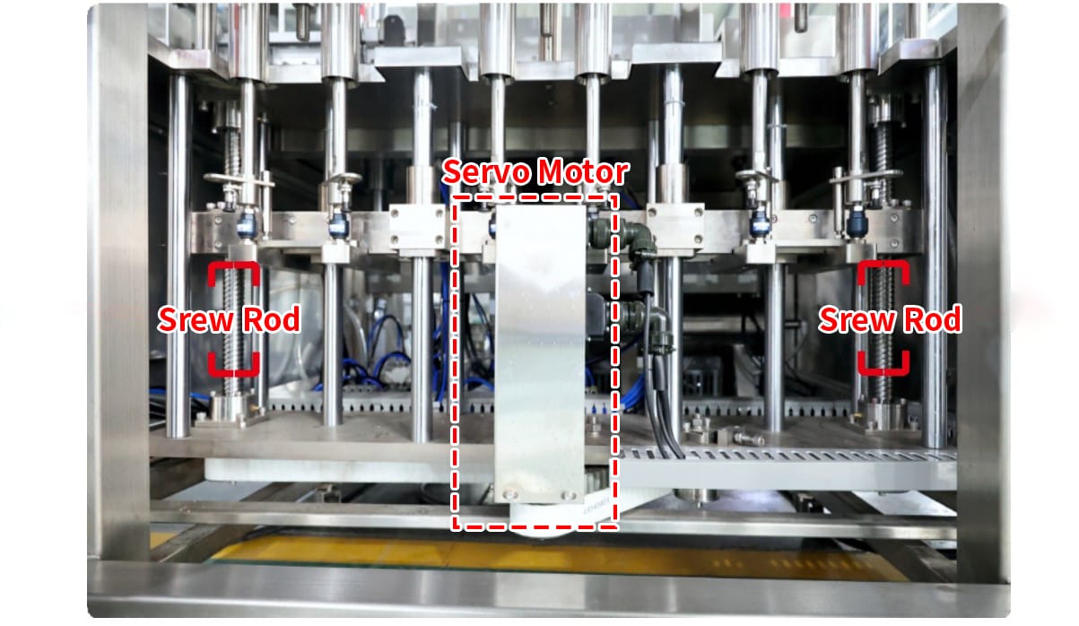 servo motor screw rod
