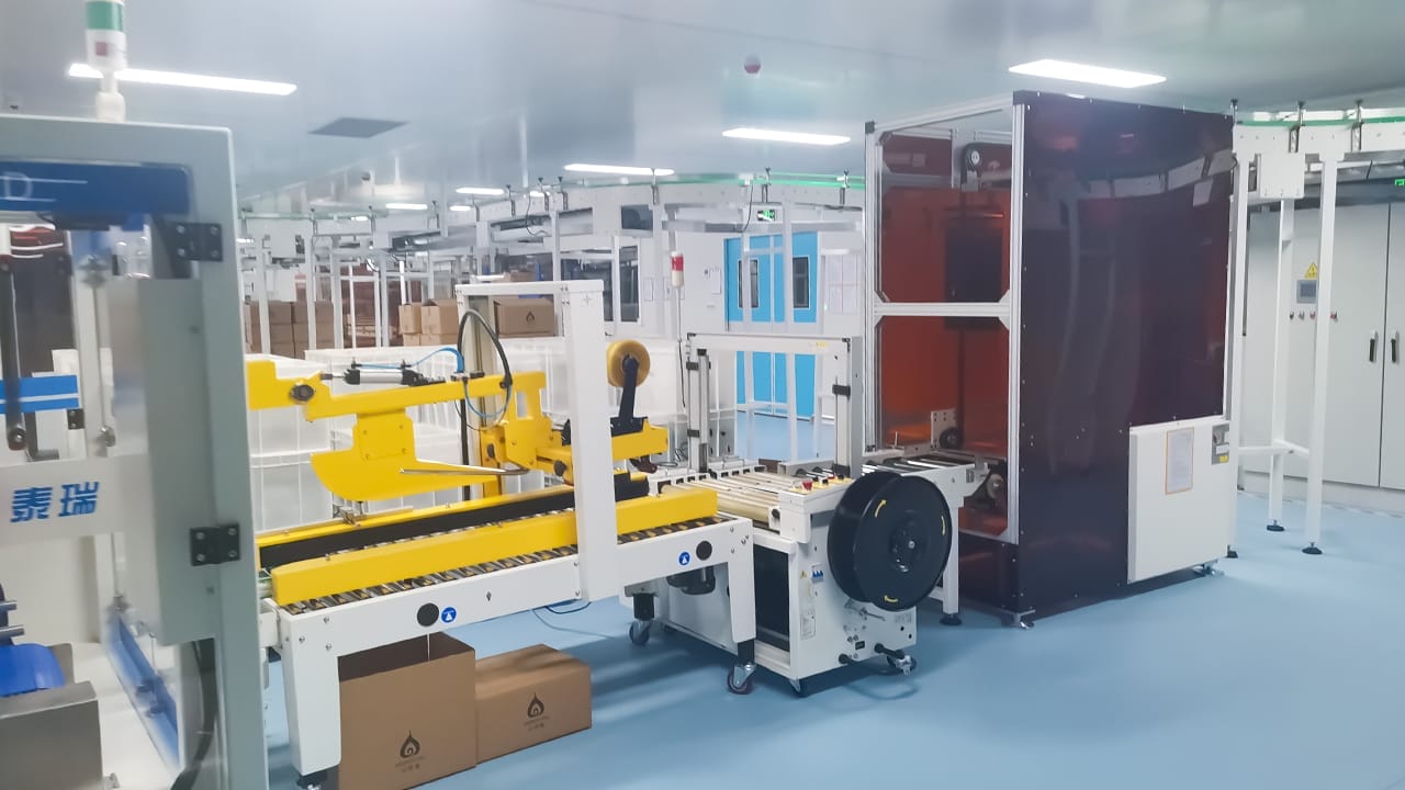 Emulsion Line, Cigarette Packer, Case Packer, Case Sealer, Palletizer Project Site (3)