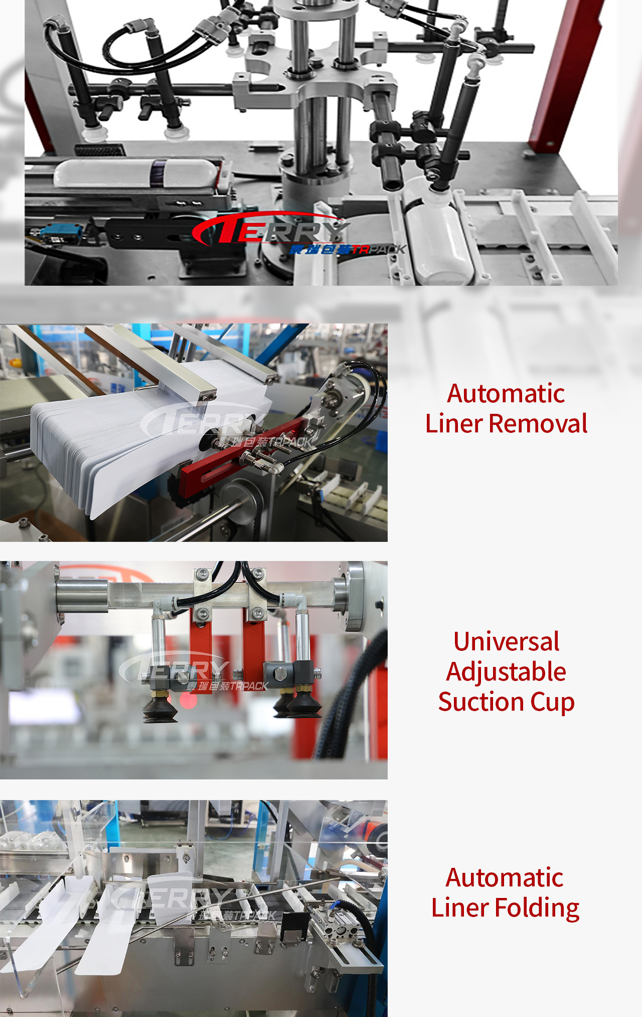 Automatic robotic claw for the tube cartoning process