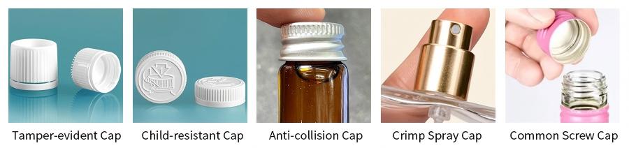 different type of bottle cap