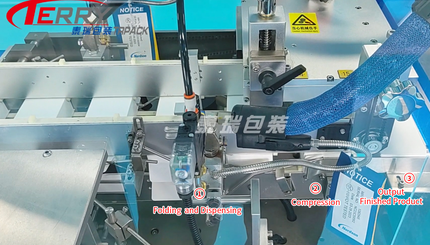glue dispensing machine process